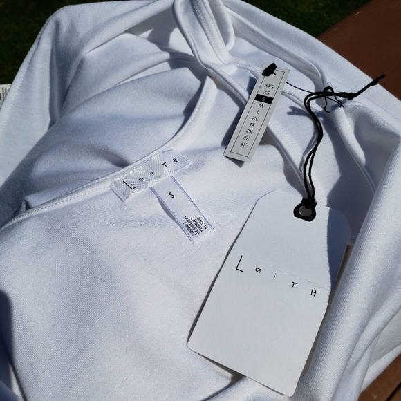 NWT LEITH Bodycon White Tank Dress Sz S - Picture 10 of 16